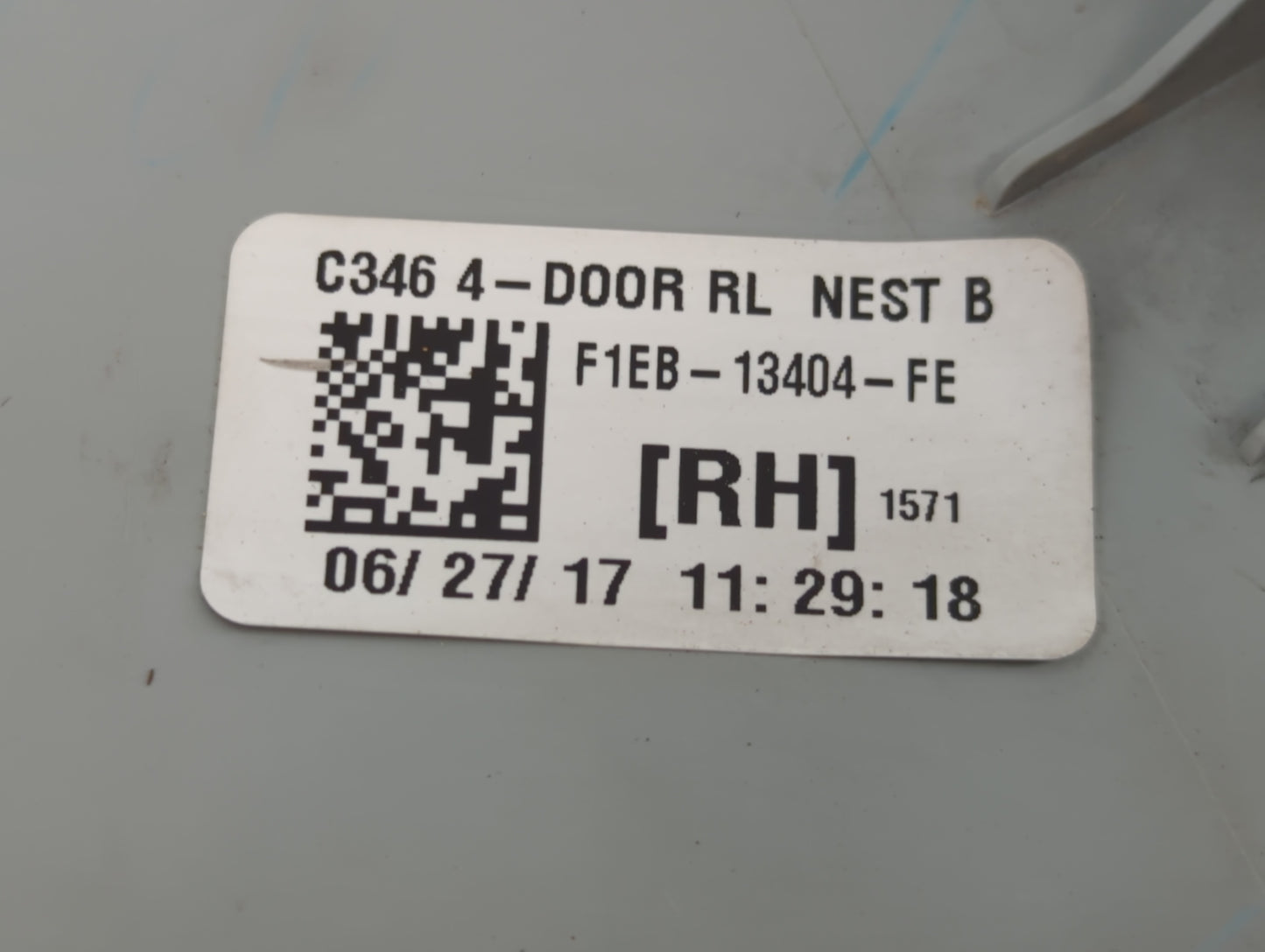 2015-2018 Ford Focus Tail Light Assembly Passenger Right OEM P/N:F1EB-13404-FE Fits Fits 2015 2016 2017 2018 OEM Used Auto P