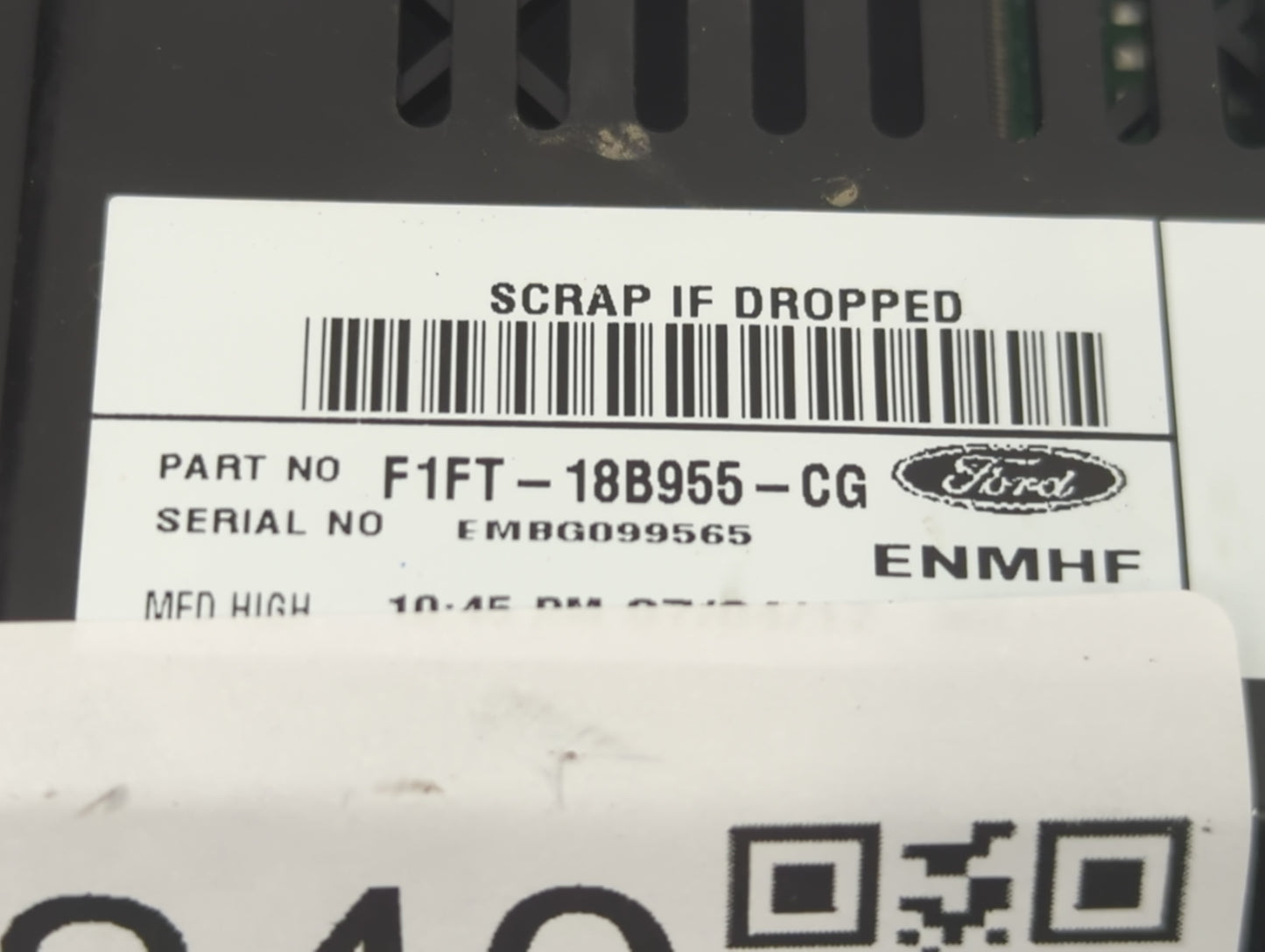 2015-2018 Ford Focus Information Display Screen - Oemusedautoparts1.com