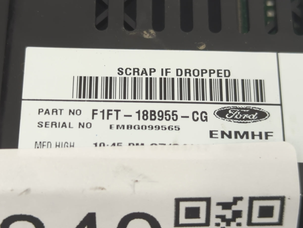 2015-2018 Ford Focus Information Radio Display Screen 1385340 - Oemusedautoparts1.com