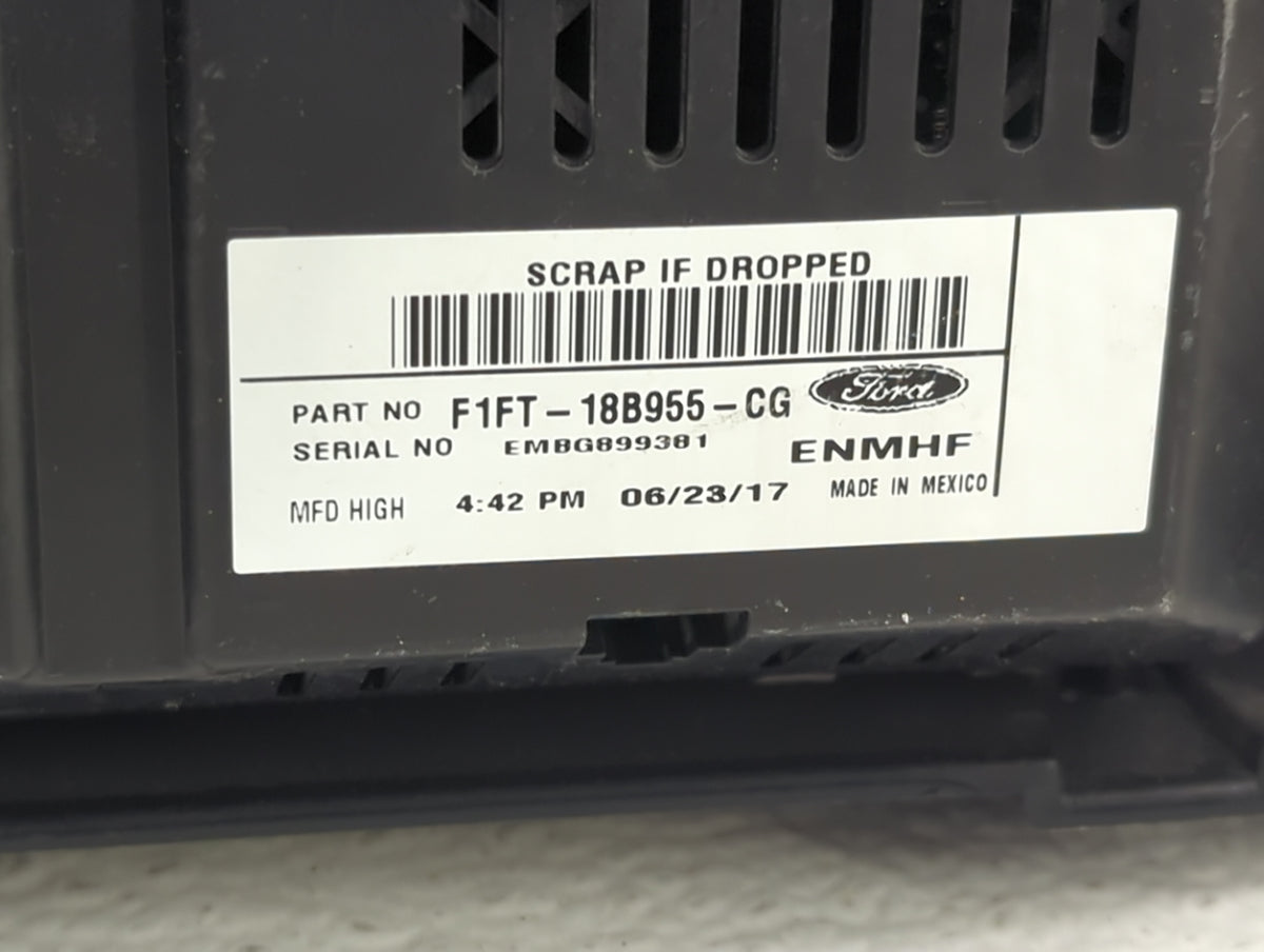 2015-2018 Ford Focus Information Radio Display Screen 1436953 - Oemusedautoparts1.com