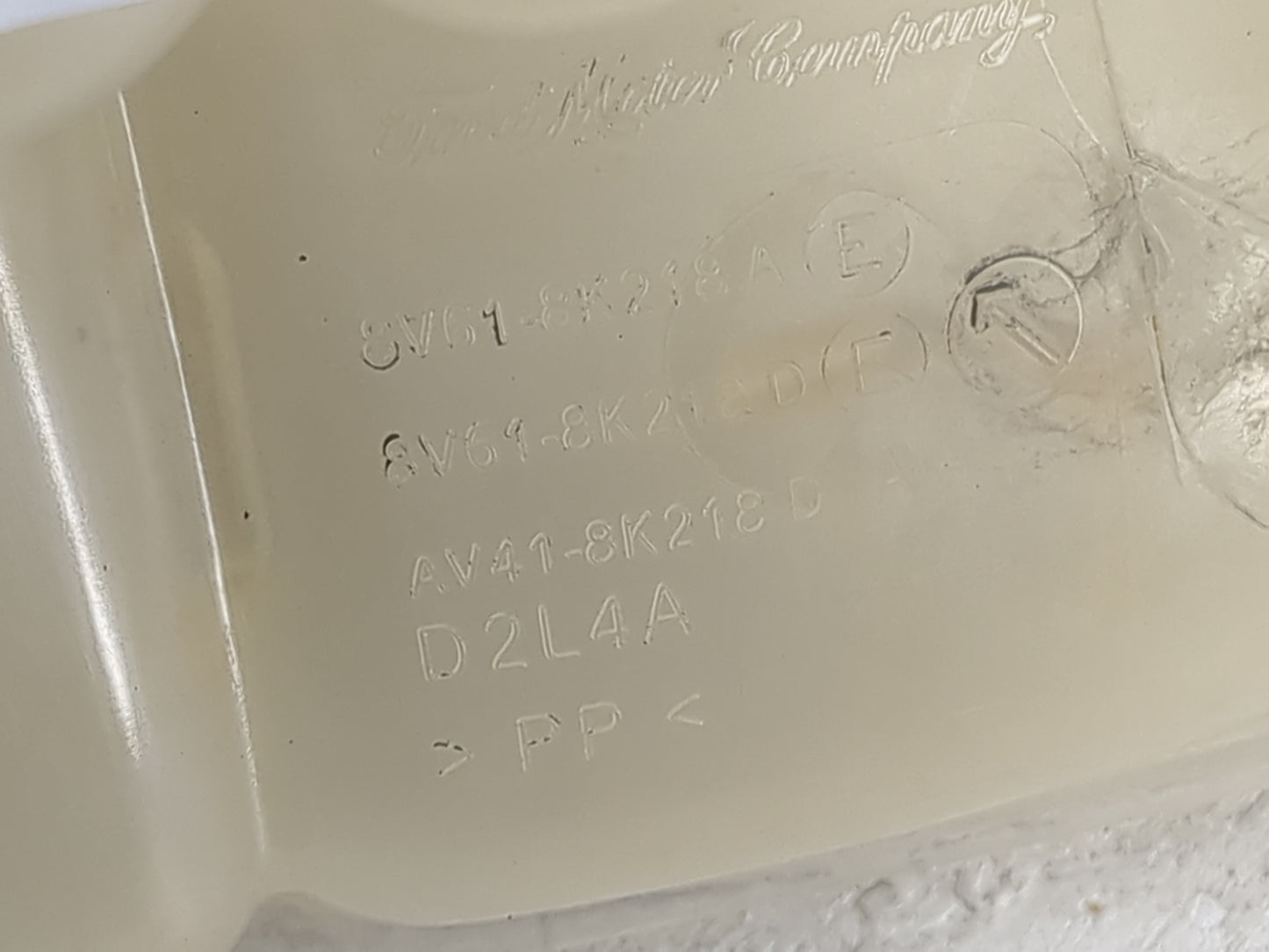 2012-2018 Ford Focus Radiator Coolant Overflow Expansion Tank Bottle 1497955 - Oemusedautoparts1.com