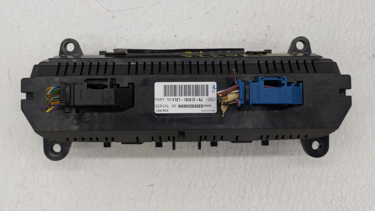 2015-2018 Ford Focus Climate Control Module Temperature AC/Heater Replacement P/N:F1ET-18C612-AG F1ET-18C612-CJ Fits OEM Use