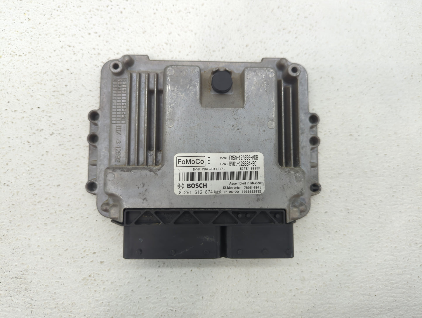 2013-2018 Ford Focus PCM Engine Control Computer ECU ECM PCU OEM P/N:FM5A-12A650-ADB EM5A-12A650-ACB Fits OEM Used Auto Part