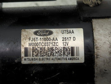 2012-2018 Ford Focus Car Starter Motor Solenoid OEM P/N:M000TC0371ZC FJ5T-11000-AA Fits OEM Used Auto Parts