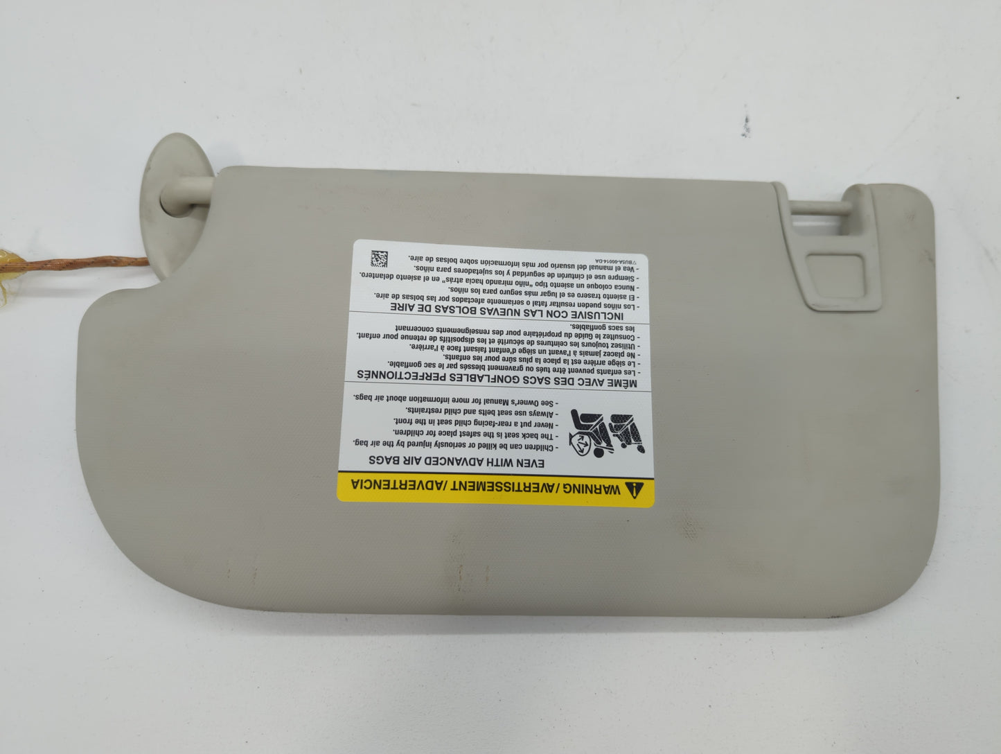 2013-2018 Ford Focus Sun Visor Shade Replacement Passenger Right Mirror Fits Fits 2013 2014 2015 2016 2017 2018 OEM Used Aut