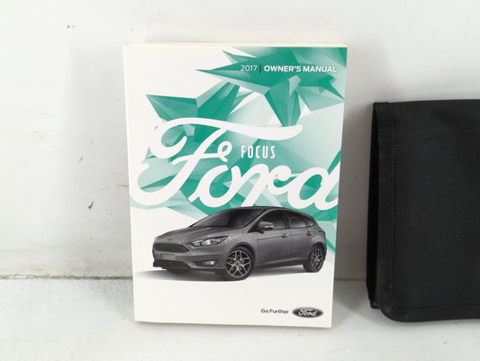 2017 Ford Focus Owners Manual Book Guide P/N:HM5J19A321 AA OEM Used Auto Parts