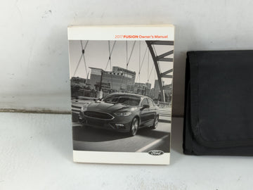 2017 Ford Fusion Owners Manual Book Guide P/N:HE5J 19A321 AA OEM Used Auto Parts