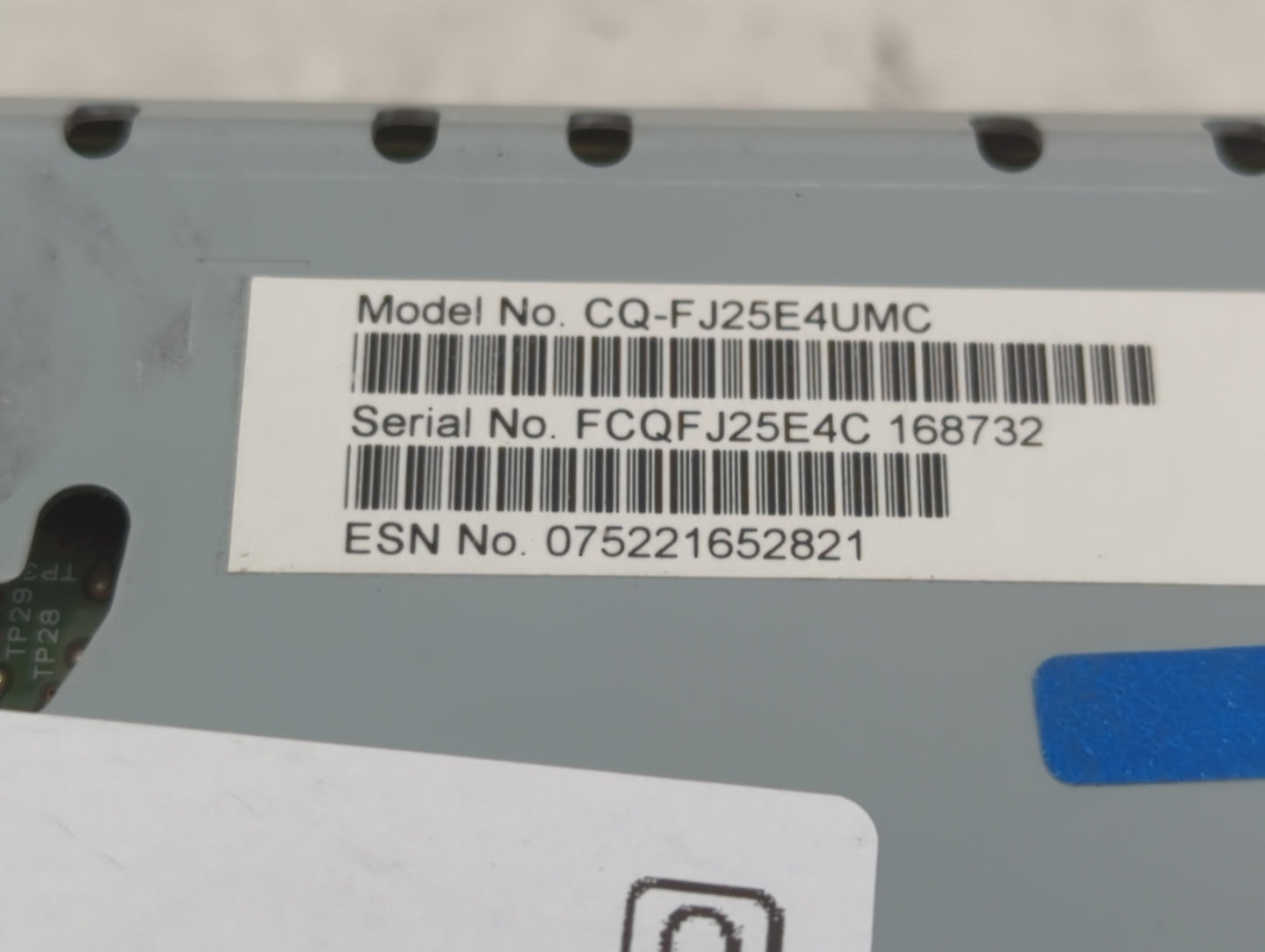 2017 Ford Fusion Radio AM FM Cd Player Receiver Replacement P/N:HS7T-19C017-ZB Fits OEM Used Auto Parts - Oemusedautoparts1.