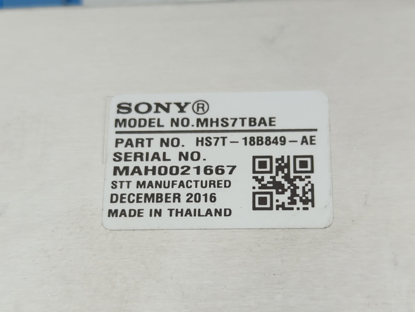 2017-2020 Ford Fusion Radio AM FM Cd Player Receiver Replacement P/N:HS7T-18B849-AE Fits Fits 2017 2018 2019 2020 OEM Used A