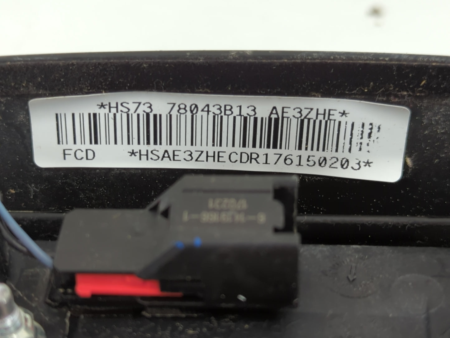 2017-2019 Ford Fusion Air Bag Driver Left Steering Wheel Mounted P/N:HS73 78043B13 AE3 Fits Fits 2017 2018 2019 OEM Used Aut