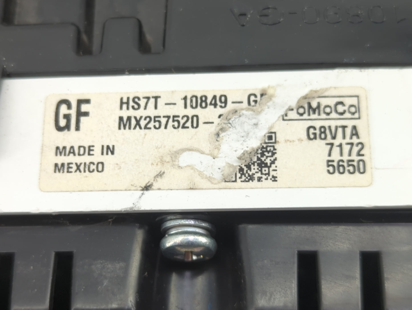 2017 Ford Fusion Instrument Cluster Speedometer Gauges P/N:HS7T-10849-G Fits OEM Used Auto Parts - Oemusedautoparts1.com