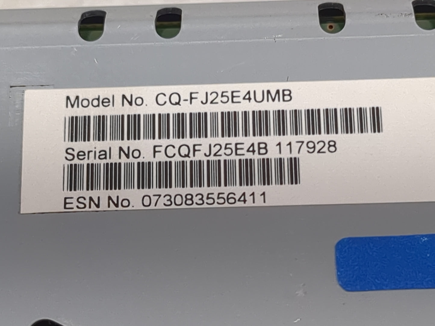 2017-2020 Ford Fusion Radio AM FM Cd Player Receiver Replacement P/N:CQ-FJ25E4UMB FCQFJ25E4B Fits Fits 2017 2018 2019 2020 O