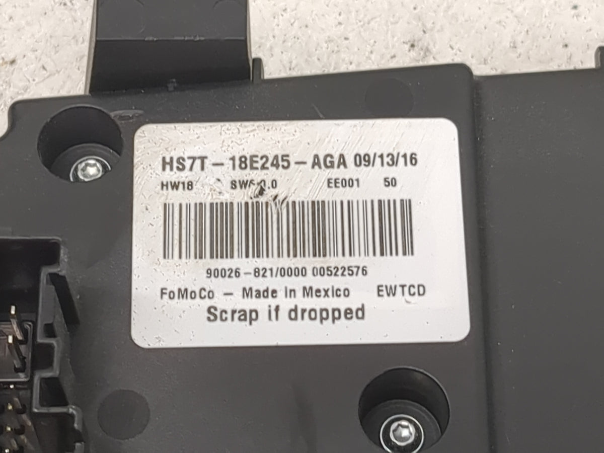 2016-2017 Ford Fusion Radio Control Panel 1504169 - Oemusedautoparts1.com
