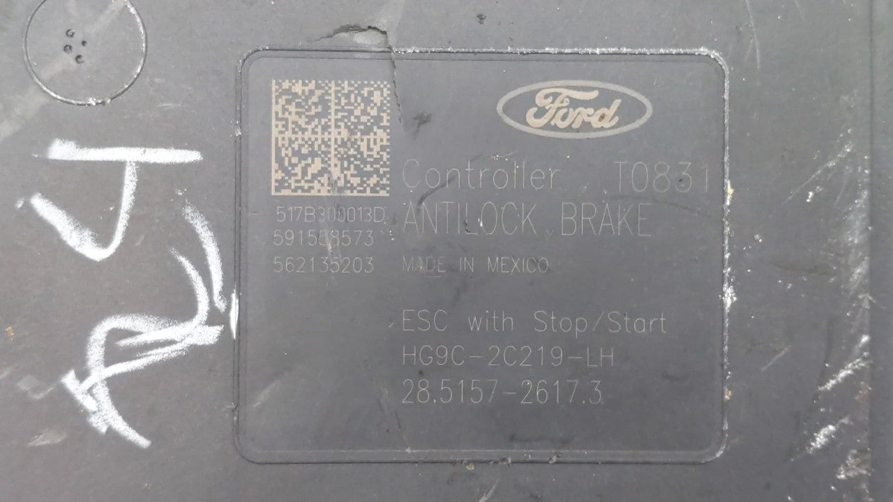 2017-2018 Ford Fusion ABS Pump Control Module Replacement P/N:HG9C-2B373-BG HG9C-2C219-LG, HG9C-2B373-BH Fits Fits 2017 2018