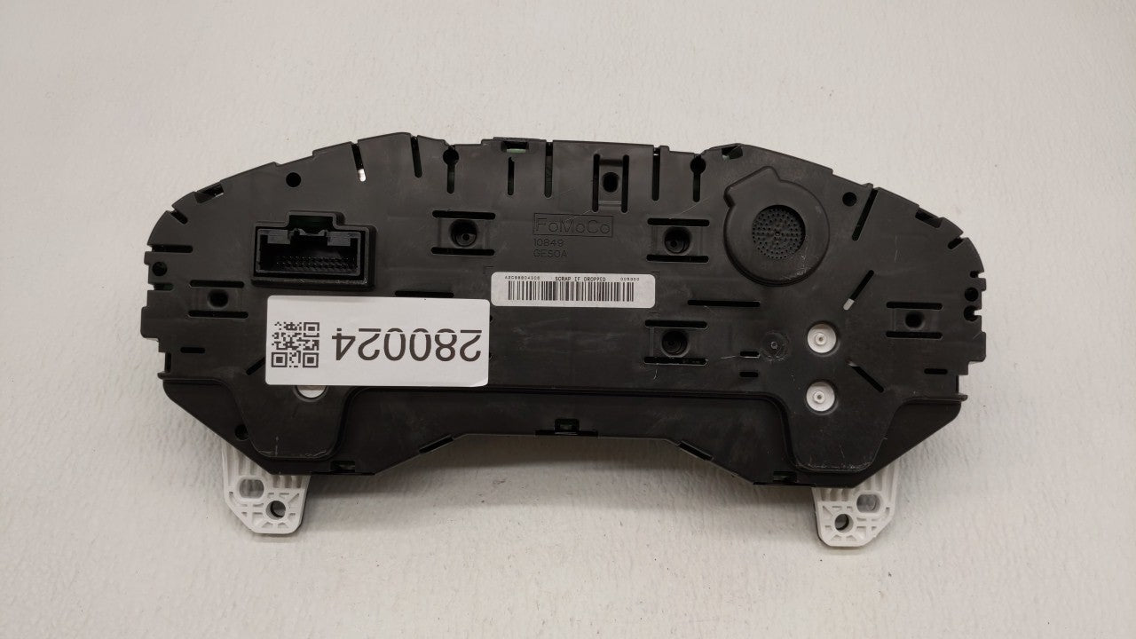2017 Ford Fusion Instrument Cluster Speedometer Gauges P/N:HS7T-10849-AG Fits OEM Used Auto Parts - Oemusedautoparts1.com