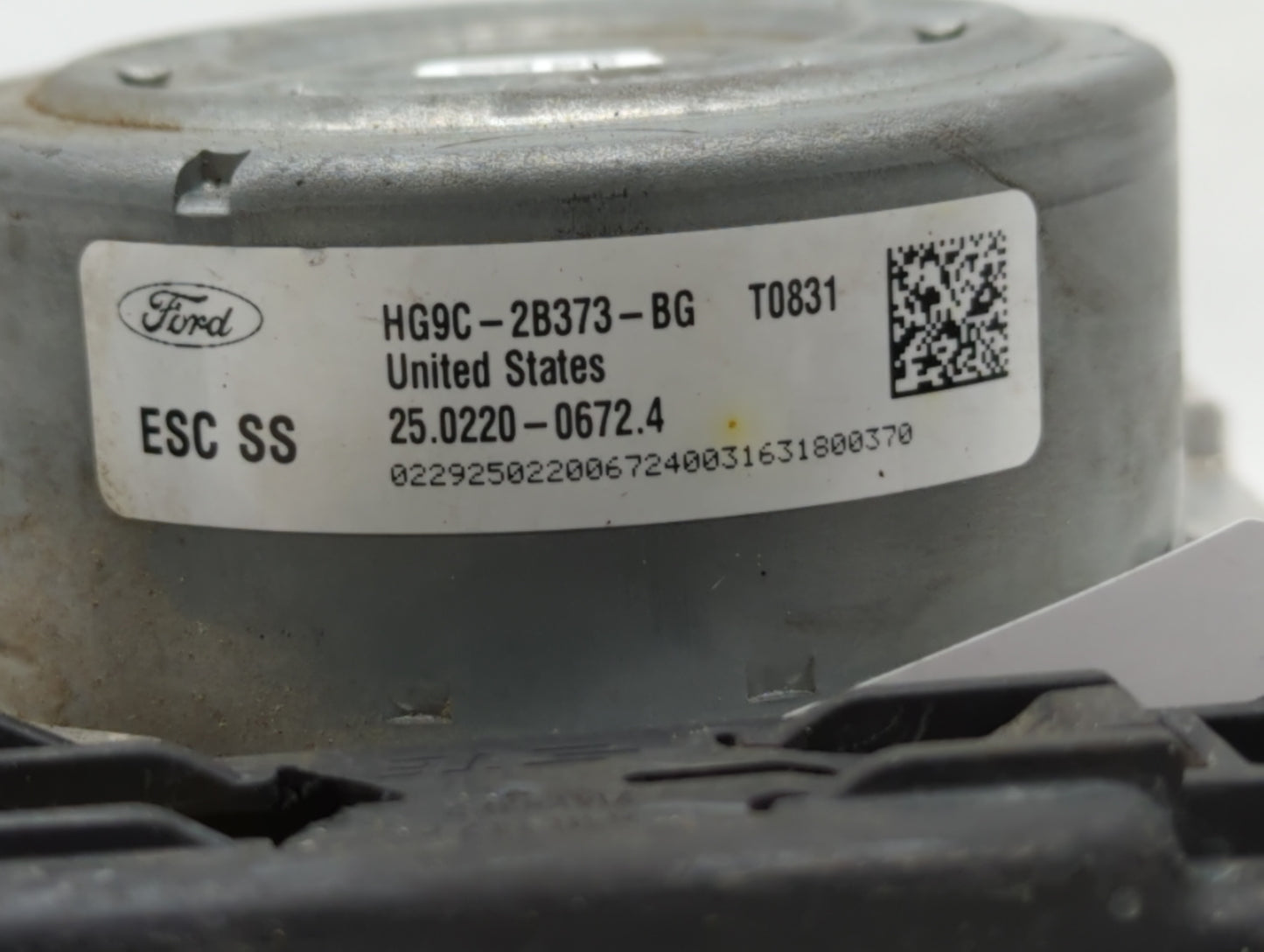 2017-2018 Ford Fusion ABS Pump Control Module Replacement P/N:HG9C-2B373-BG HG9C-2C219-LG, HG9C-2B373-BH Fits Fits 2017 2018