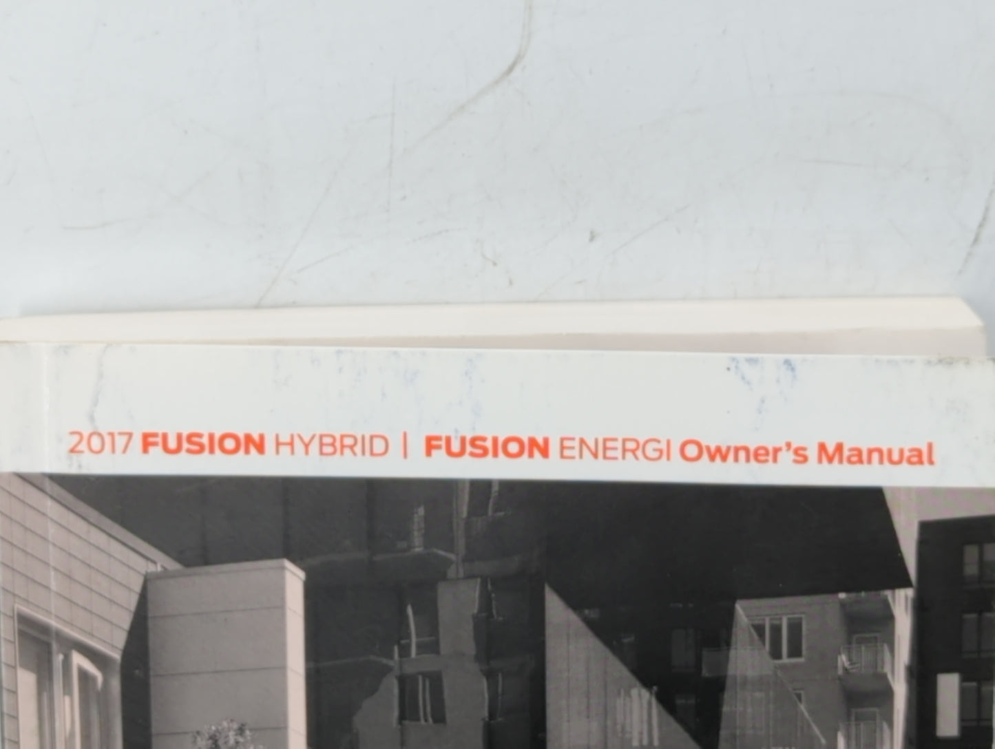 2017 Ford Fusion Owners Manual Book Guide OEM Used Auto Parts - Oemusedautoparts1.com