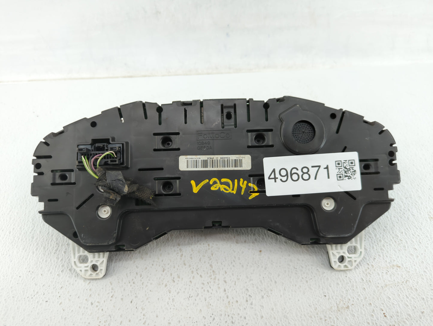 2017 Ford Fusion Instrument Cluster Speedometer Gauges P/N:HS7T-10849-AE Fits OEM Used Auto Parts - Oemusedautoparts1.com