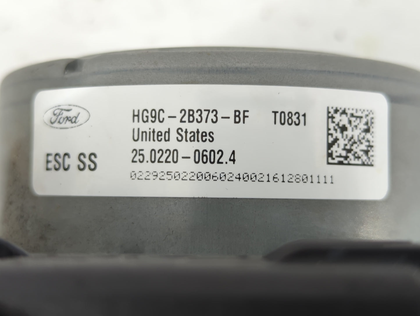 2017-2018 Ford Fusion ABS Pump Control Module Replacement P/N:HG9C-2B373-BH Fits Fits 2017 2018 OEM Used Auto Parts - Oemuse