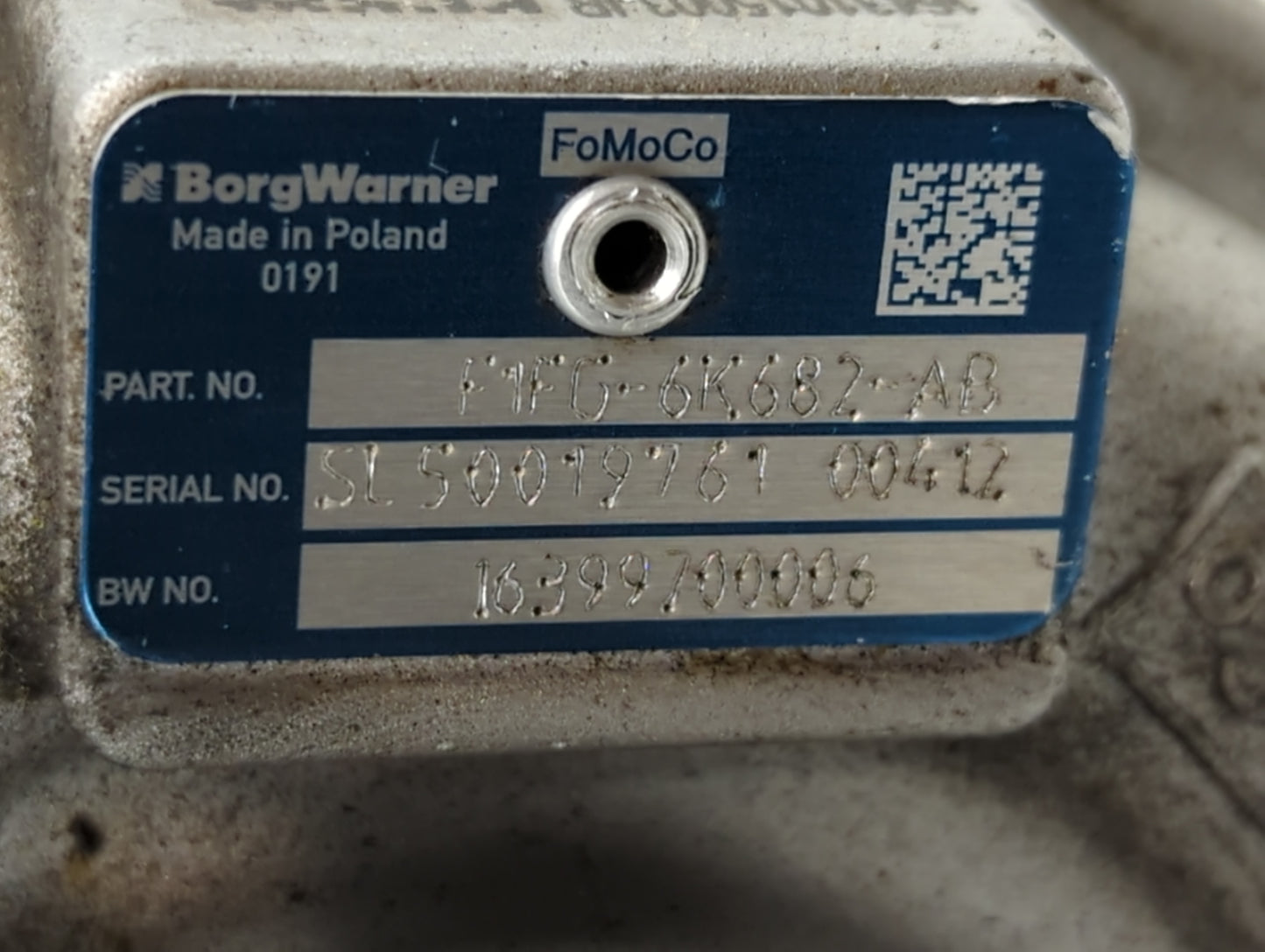 2014 Ford Fusion Turbocharger Turbo Charger Super Charger Supercharger - Oemusedautoparts1.com