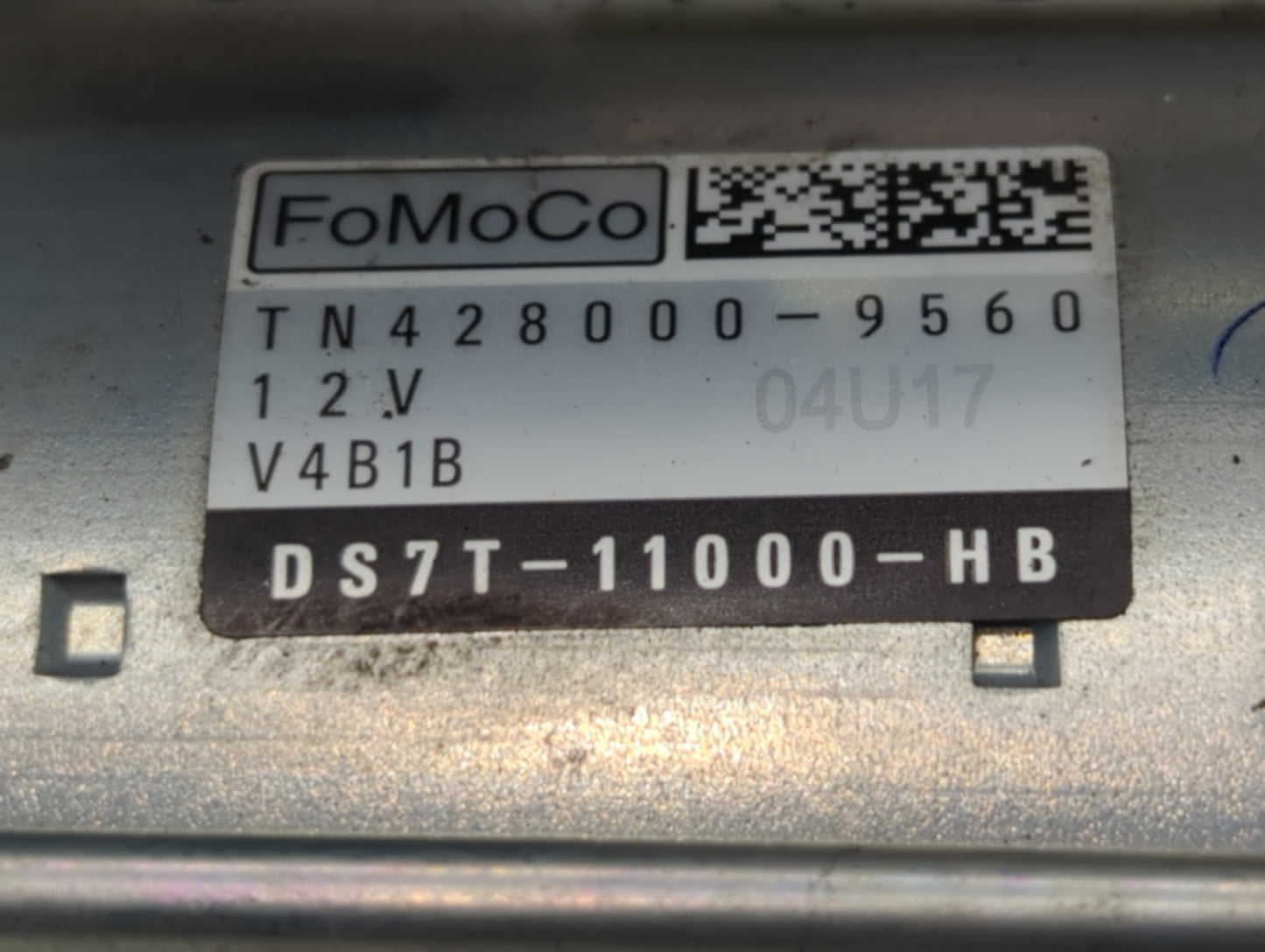 2013-2016 Ford Fusion Car Starter Motor Solenoid OEM P/N:TN428000-9560 DS7T-11000-HB Fits Fits 2013 2014 2015 2016 OEM Used