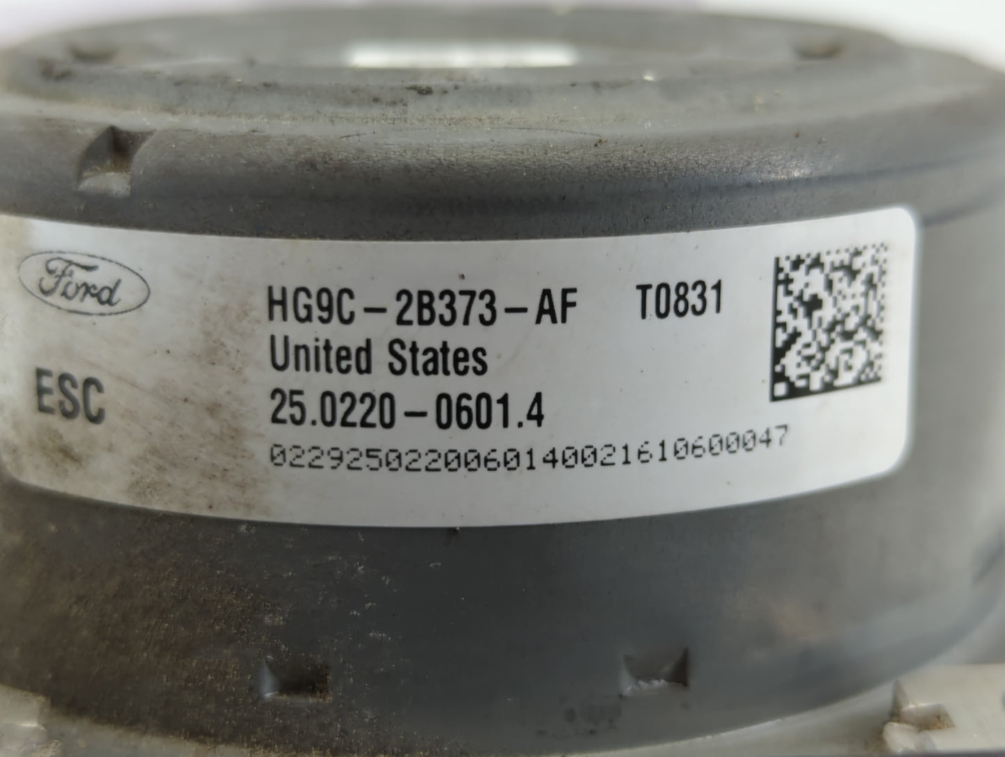 2017-2018 Ford Fusion ABS Pump Control Module Replacement P/N:HG9C-2B373-AF Fits Fits 2017 2018 OEM Used Auto Parts - Oemuse