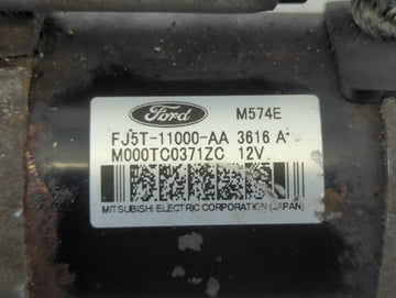 2013-2020 Ford Fusion Car Starter Motor Solenoid OEM P/N:M000TC0371ZC FJ5T-11000-AA Fits OEM Used Auto Parts