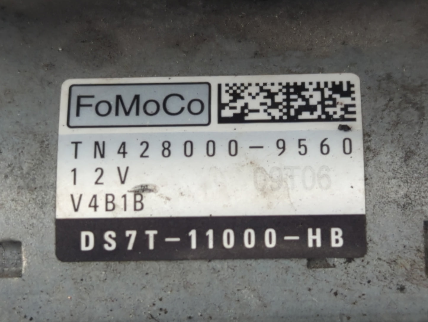 2013-2020 Ford Fusion Car Starter Motor Solenoid OEM P/N:428000-9560 DS7T-11000-HB Fits OEM Used Auto Parts - Oemusedautopar