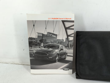 2017 Ford Fusion Owners Manual Book Guide P/N:HE5J 19A321 AA OEM Used Auto Parts