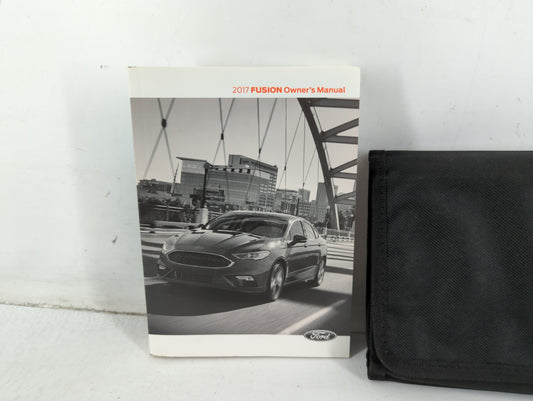2017 Ford Fusion Owners Manual Book Guide P/N:HE5J 19A321 AA OEM Used Auto Parts