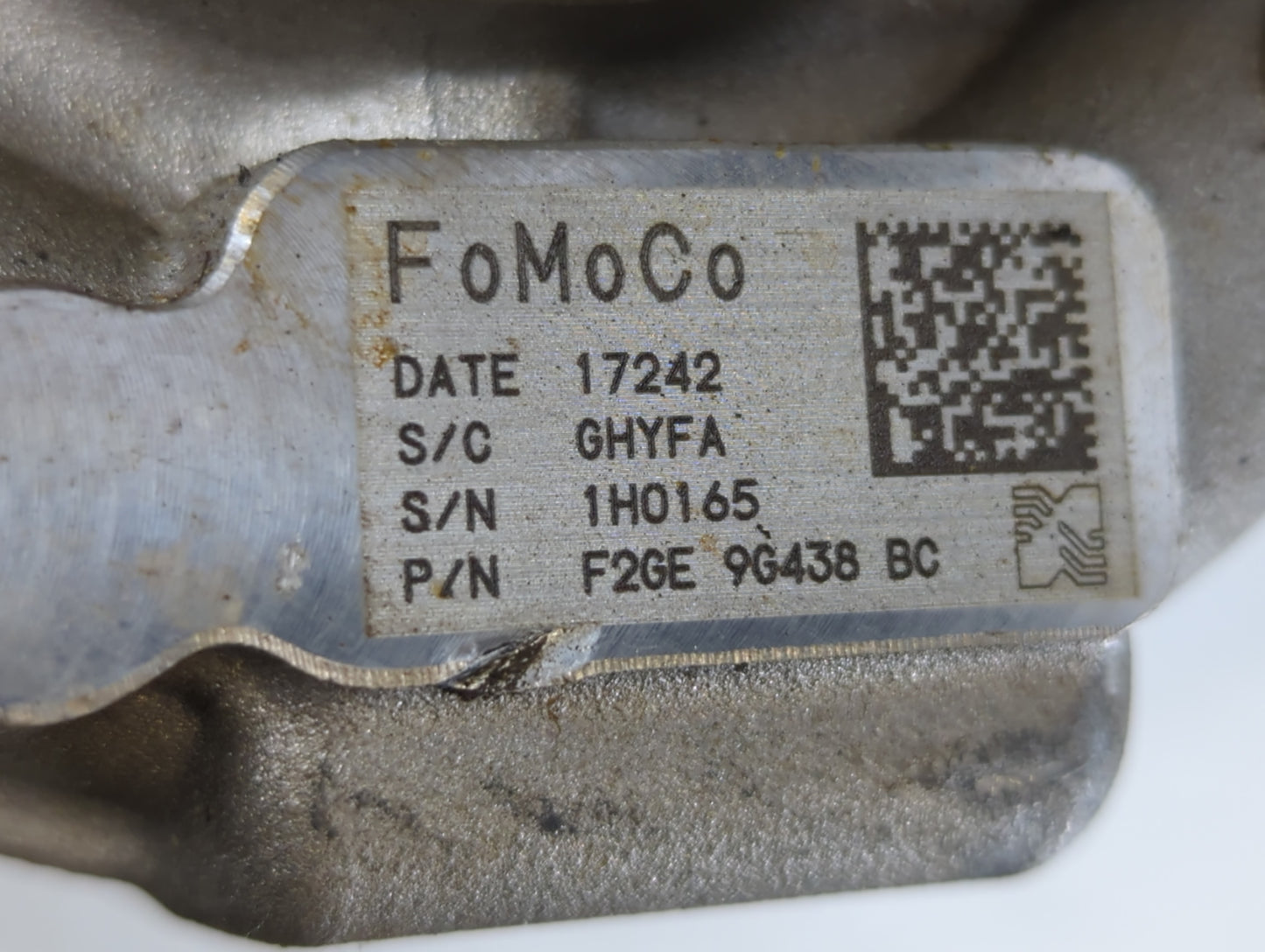 2014 Ford Fusion Turbocharger Turbo Charger Super Charger Supercharger - Oemusedautoparts1.com