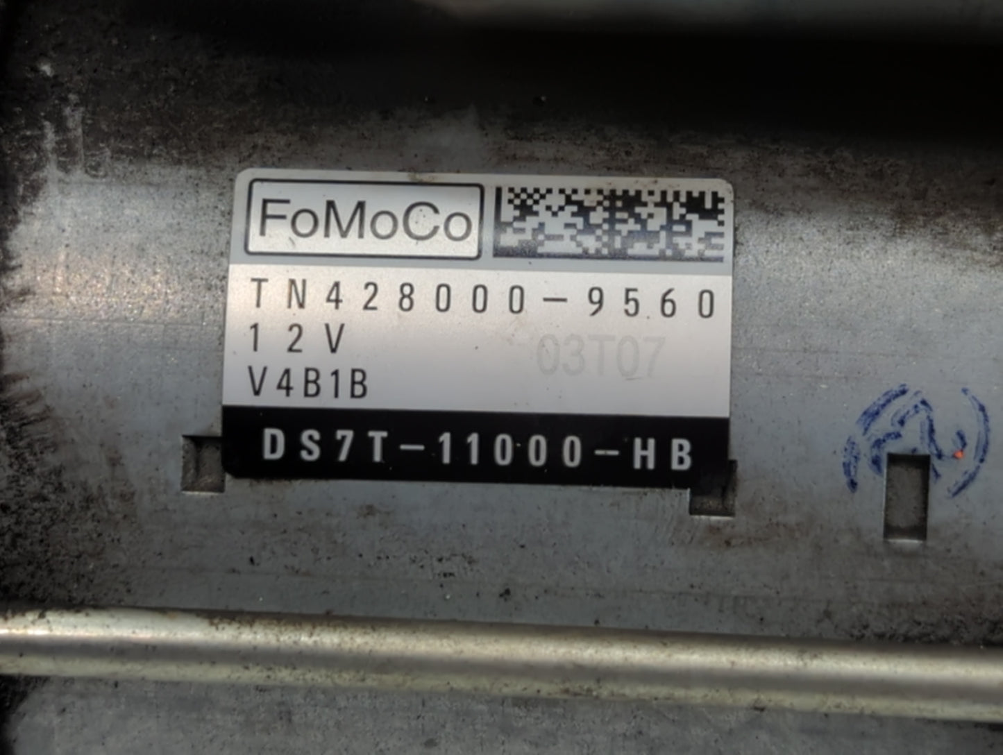 2013-2020 Ford Fusion Car Starter Motor Solenoid OEM P/N:428000-9560 DS7T-11000-HB Fits OEM Used Auto Parts - Oemusedautopar