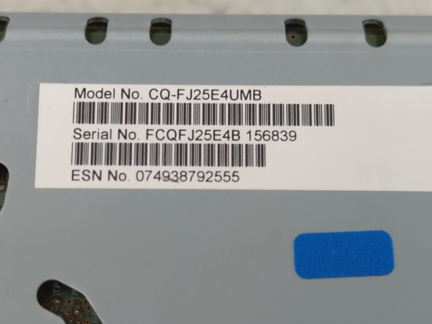 2017 Ford Fusion Radio AM FM Cd Player Receiver Replacement P/N:HS7T-19C017-ZB Fits OEM Used Auto Parts - Oemusedautoparts1.