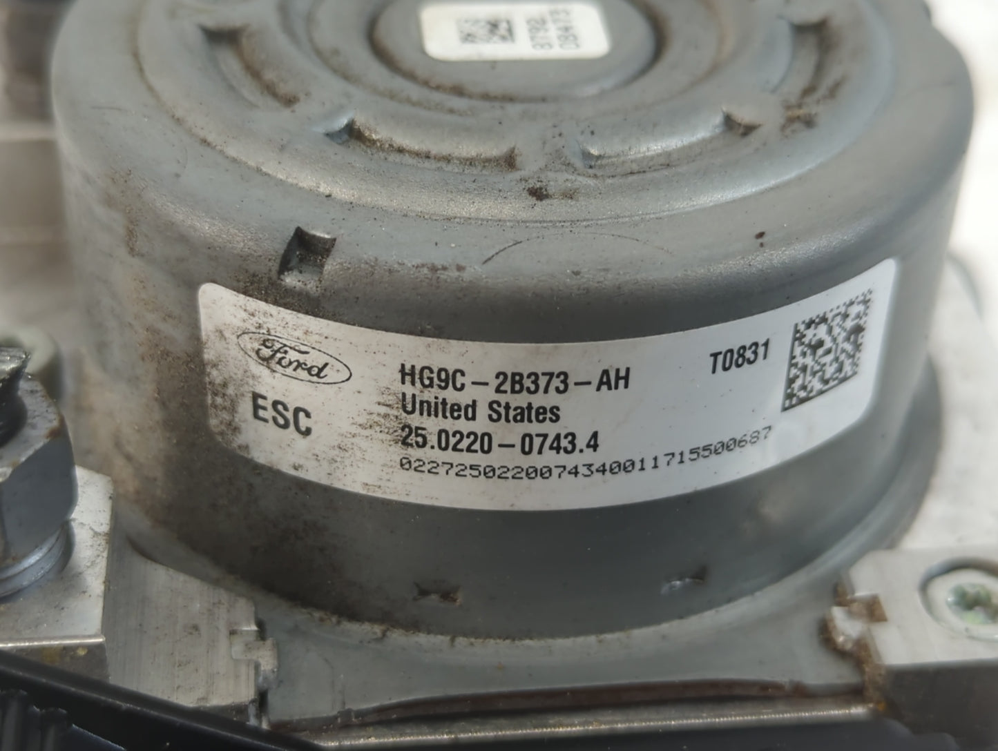 2017-2018 Ford Fusion ABS Pump Control Module Replacement P/N:HG9C-2B373-AH Fits Fits 2017 2018 OEM Used Auto Parts - Oemuse