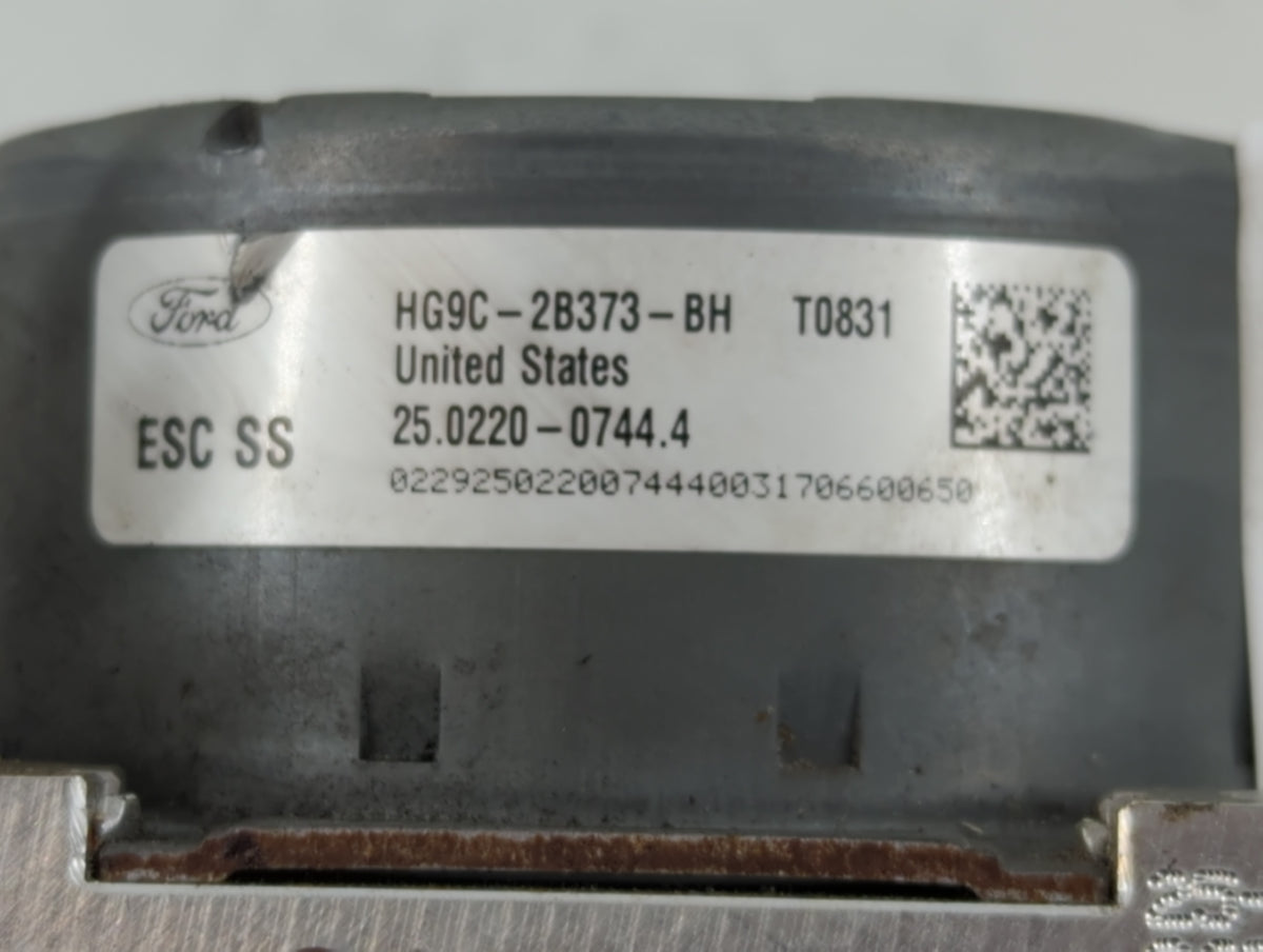 2017-2018 Ford Fusion Anti-Lock Brake ABS Pump Module Actuator OEM P/N:HG9C-2B373-BH Fits Fits 2017 2018 OEM Used Auto Parts