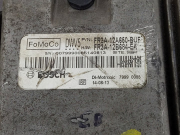 2015-2017 Ford Mustang PCM Engine Control Computer ECU ECM PCU OEM P/N:FR3A-12B684-EA FR3A-12A650-BUF Fits OEM Used Auto Parts