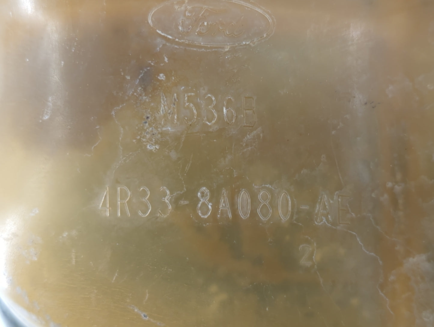2005-2010 Ford Mustang Radiator Coolant Overflow Expansion Tank Bottle 536244 - Oemusedautoparts1.com
