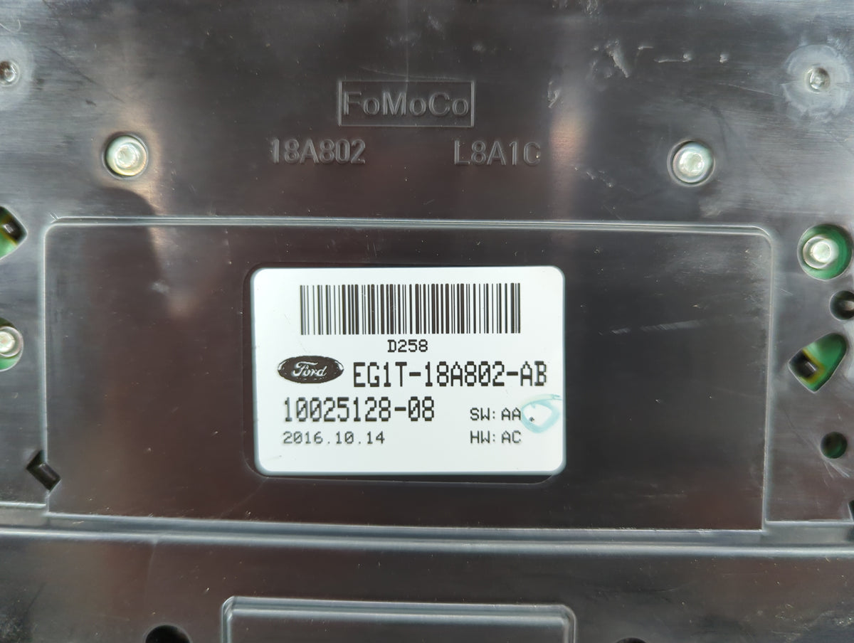 2014-2019 Ford Taurus Radio Control Panel 1507198 - Oemusedautoparts1.com