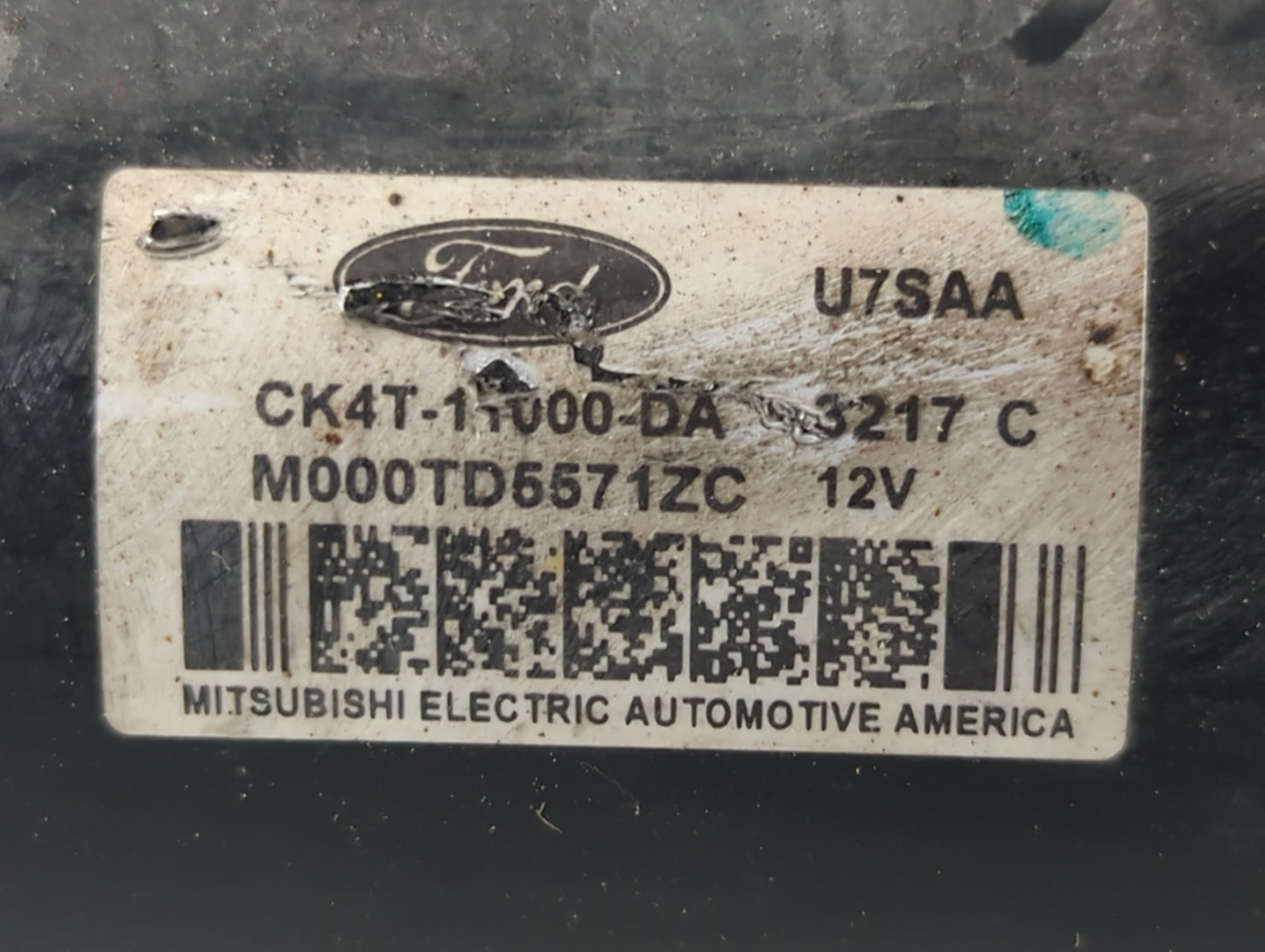 2015-2020 Ford Transit-150 Car Starter Motor Solenoid OEM P/N:M000TD5571ZC CK4T-11000-DA Fits Fits 2015 2016 2017 2018 2019