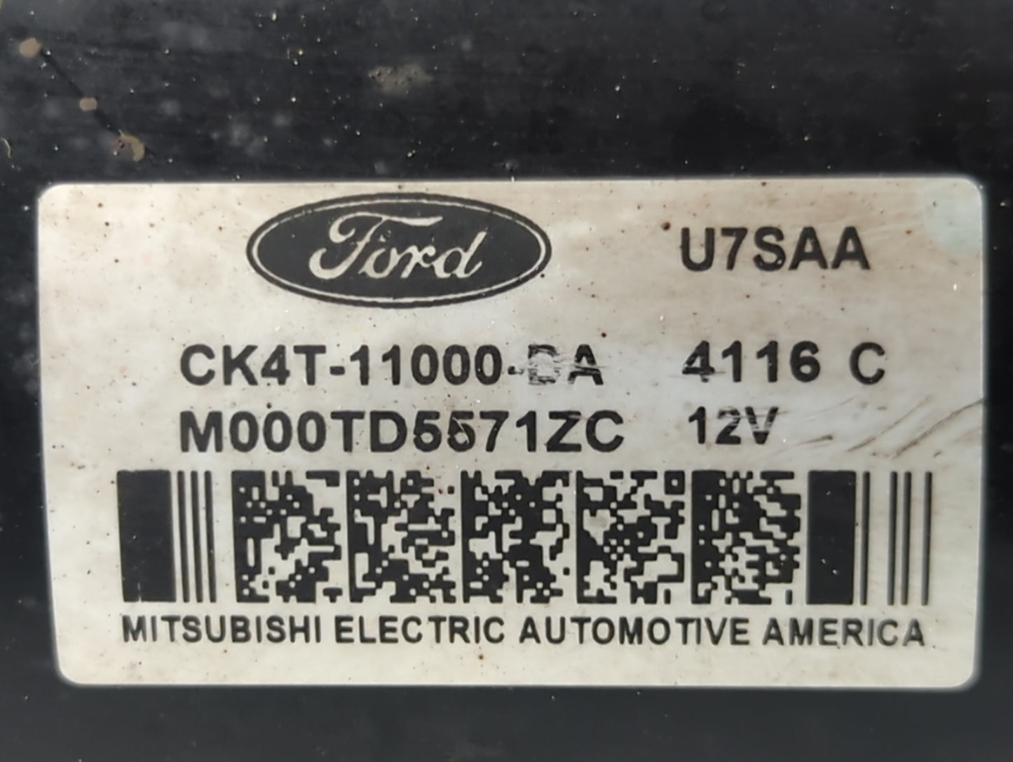2015-2020 Ford Transit-250 Car Starter Motor Solenoid OEM P/N:M000TD5571ZC CK4T-11000-DA Fits Fits 2015 2016 2017 2018 2019