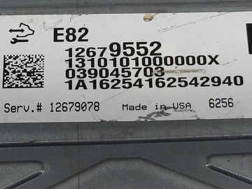 2017-2022 Gmc Acadia PCM Engine Control Computer ECU ECM PCU OEM P/N:12679552 12709247 Fits OEM Used Auto Parts
