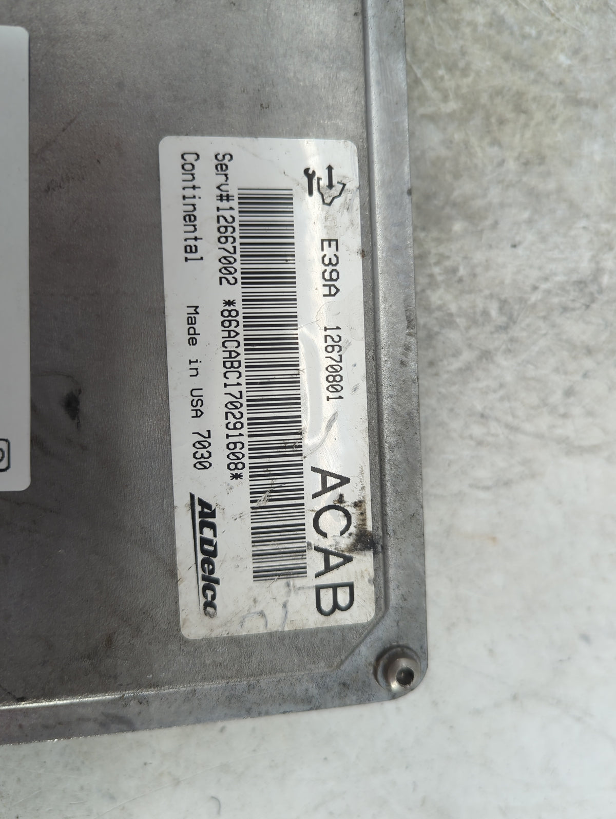 2017 Gmc Acadia PCM Engine Control Computer ECU ECM PCU OEM P/N:12667002 12670801, E39A Fits Fits 2018 2019 2020 OEM Used Au