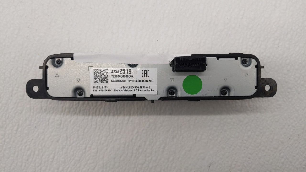 2017 Gmc Acadia Radio Control Panel - Oemusedautoparts1.com