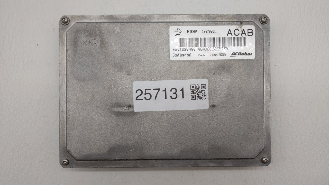 2017 Gmc Acadia PCM Engine Control Computer ECU ECM PCU OEM P/N:12666068 12667002, 12666070, 12667189 Fits Fits 2018 2019 OE
