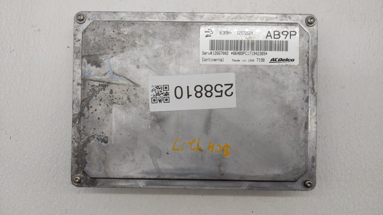 2017 Gmc Acadia PCM Engine Control Computer ECU ECM PCU OEM P/N:12666068 12667002, 12666070, 12667189 Fits Fits 2018 2019 OE