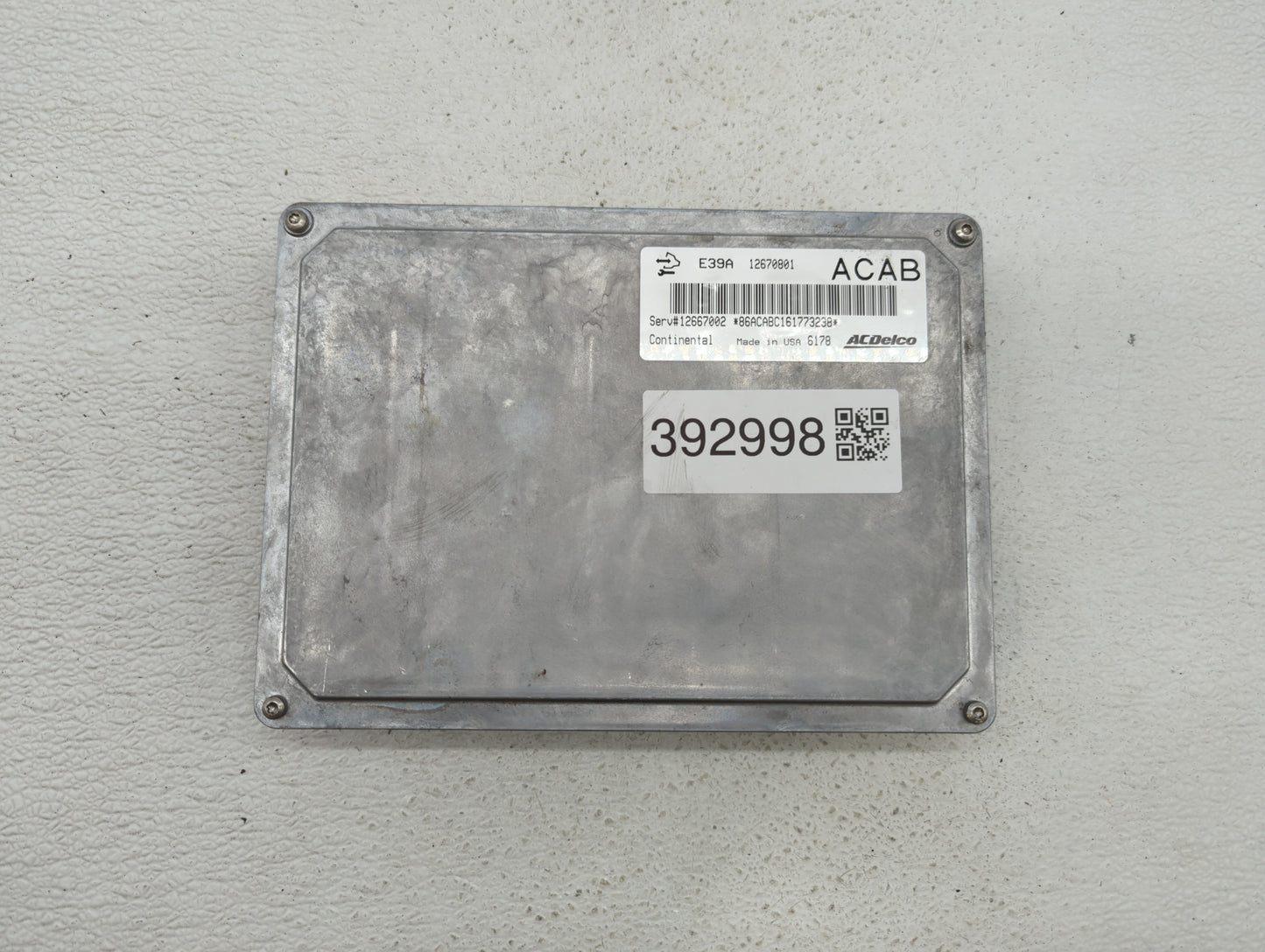 2017 Gmc Acadia Limited PCM Engine Control Computer ECU ECM PCU OEM P/N:12667002 Fits Fits 2018 2019 OEM Used Auto Parts - O