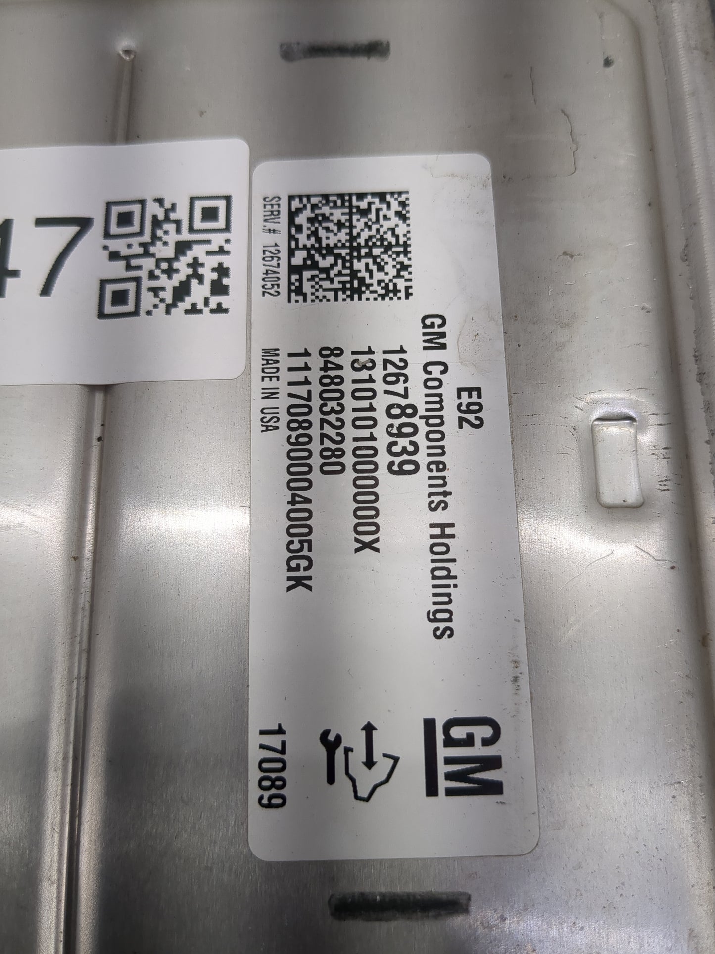 2016-2018 Gmc Sierra 1500 PCM Engine Control Computer ECU ECM PCU OEM P/N:848032280 12678939 Fits Fits 2016 2017 2018 OEM Us
