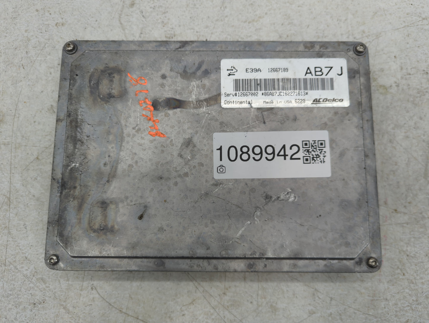 2013-2016 Gmc Terrain PCM Engine Control Computer ECU ECM PCU OEM P/N:12667189 Fits Fits 2013 2014 2015 2016 OEM Used Auto P