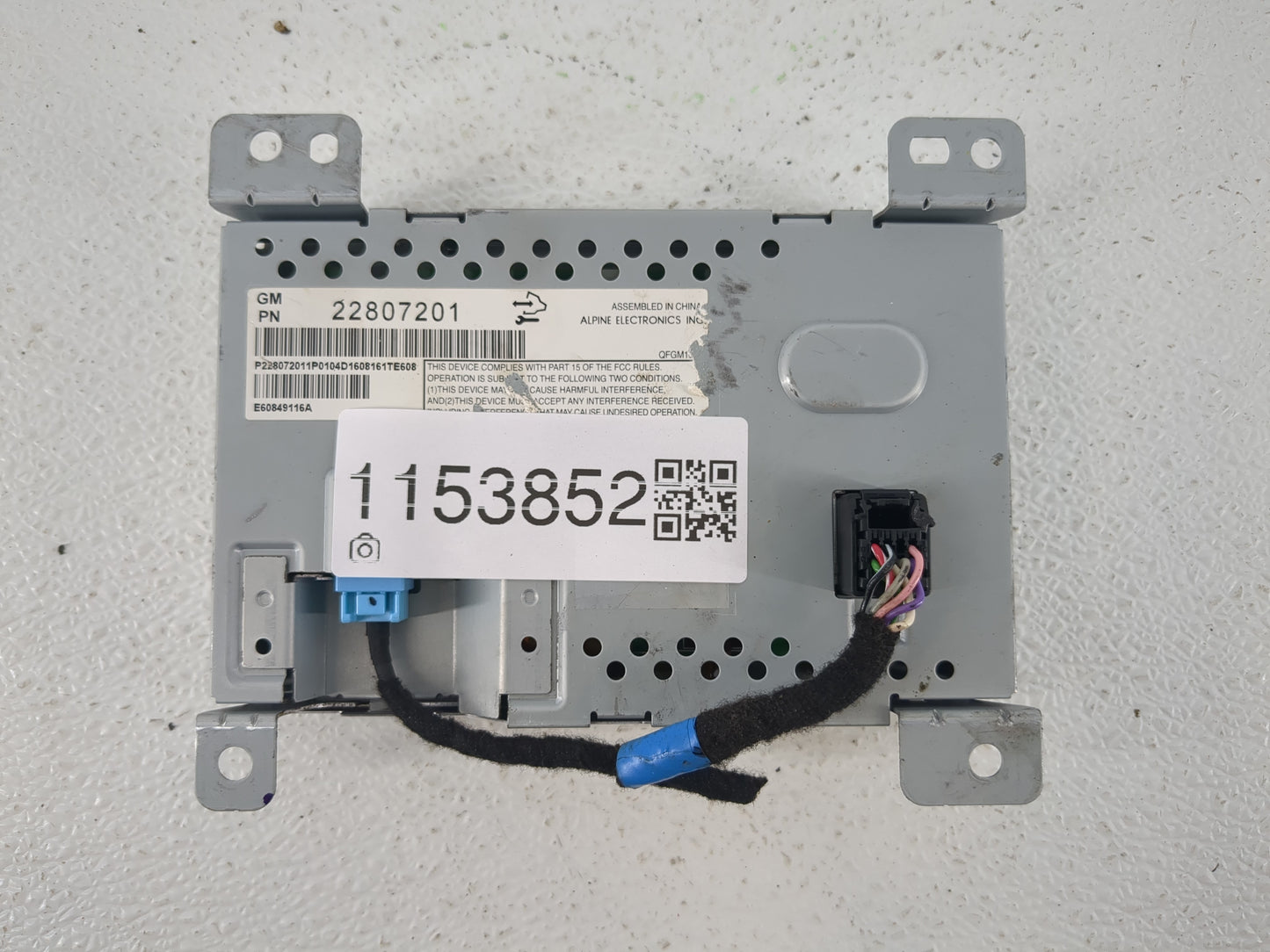 2012-2017 Gmc Terrain Information Display Screen - Oemusedautoparts1.com