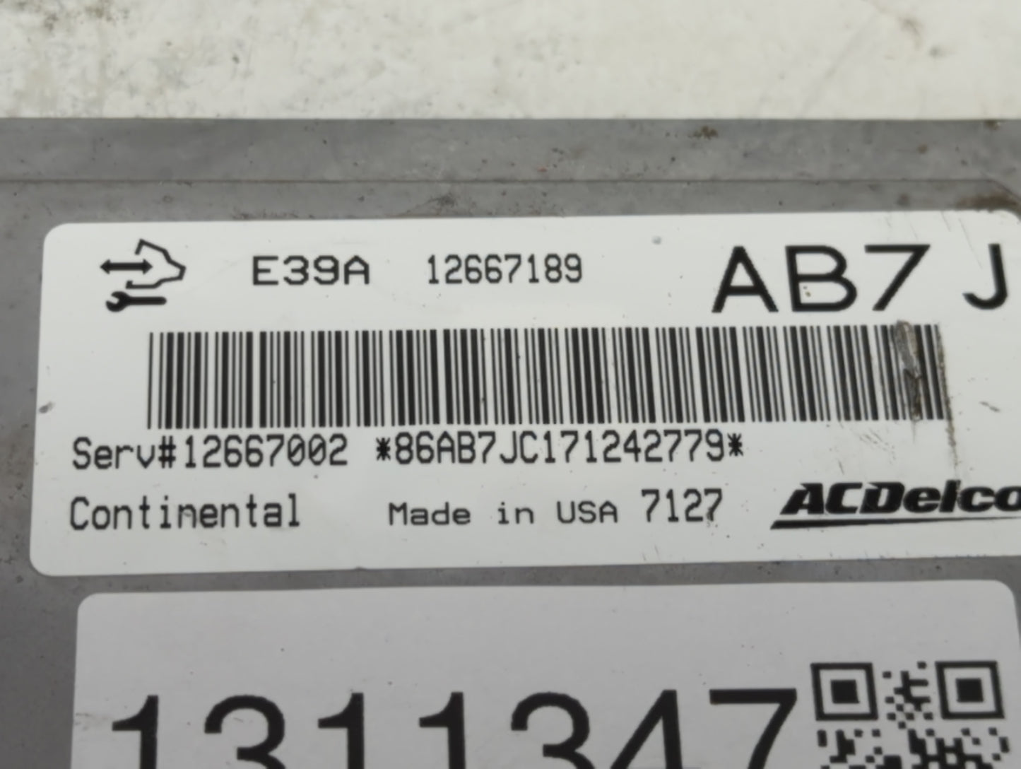 2017 Gmc Terrain PCM Engine Control Computer ECU ECM PCU OEM P/N:12667189 Fits Fits 2018 2019 2020 OEM Used Auto Parts - Oem